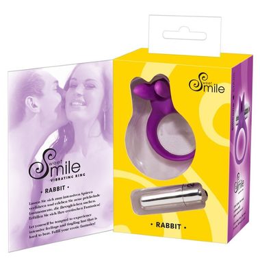 Ерекційне кільце Sweet Smile Cock Ring Rabbit купити в sex shop Sexy