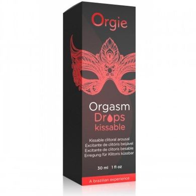 Возбуждающие капли Orgie Orgasm Drops Kissable 30 мл купить в sex shop Sexy