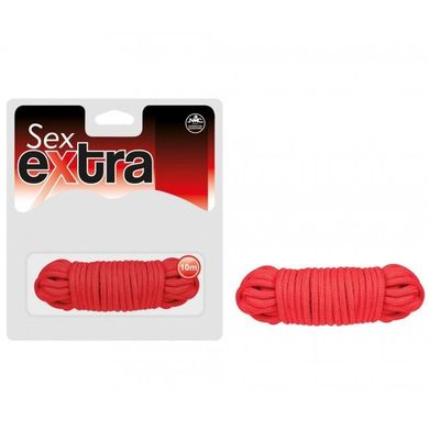 Бондажная мотузка Nanma Sex Extra Love Rope Red 10 м купити в sex shop Sexy