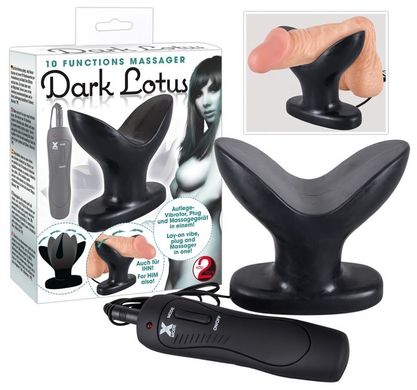Анальна вібро-пробка Dark Lotus Plug купити в sex shop Sexy