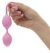 Роскошные вагинальные шарики PILLOW TALK - Frisky Pink с кристаллом Сваровски купити в секс шоп Sexy