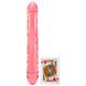 Двосторонній фалоімітатор Crystal Jellies Double 12 Inch Pink купити в секс шоп Sexy