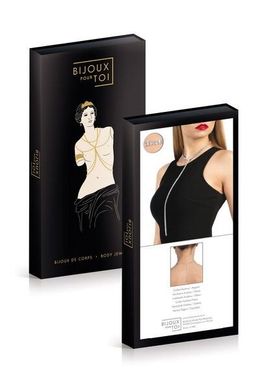 Кольє зі стразами Bijoux Pour Toi - Audrey Silver купити в sex shop Sexy