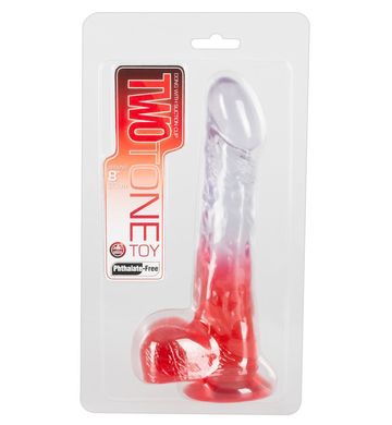 Фалоімітатор Twotone Red 8 inch Dildo купити в sex shop Sexy