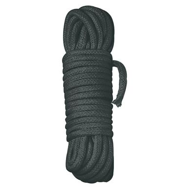 Бондажная мотузка Shibari Bondage Black 10 м. купити в sex shop Sexy