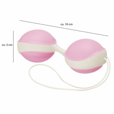 Вагінальні кульки Amor Gym Ball Duo Pink / White купити в sex shop Sexy
