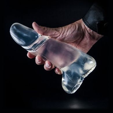 Анальная пробка Dark Crystal Nelson Dildo Clear от Mister B купить в sex shop Sexy