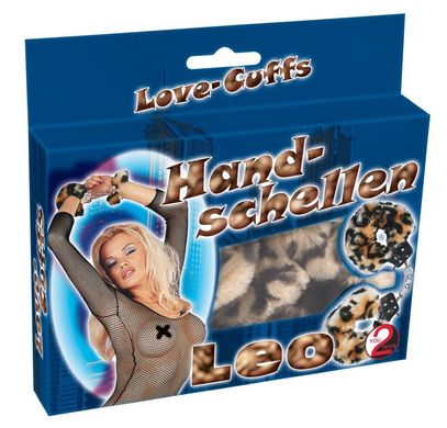 Наручники с мехом Hand Schellen Leo купить в sex shop Sexy