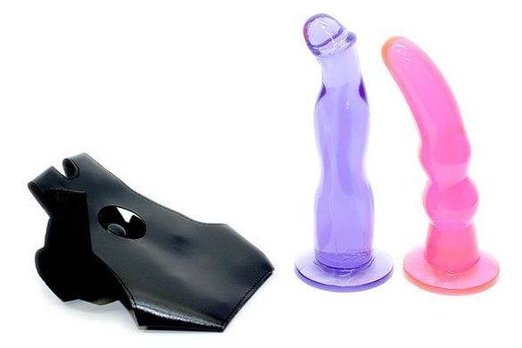 Страпон с насадками Double Tip Strap-On G купить в sex shop Sexy