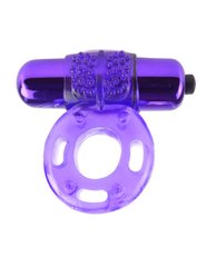 Эрекционное кольцо Vibrating Super Ring Purple купить в sex shop Sexy