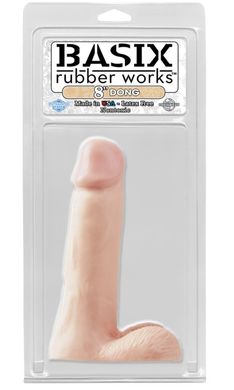 Реалистичный фаллоимитатор Basix Rubber Works 8 Dong Flesh купить в sex shop Sexy