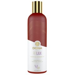 Массажное масло DONA Relax Lavender & Tahitian Vanilla Essential Massage Oil 120 мл купить в sex shop Sexy