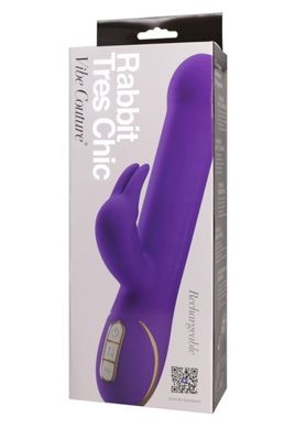 Перезаряджається пульсатор Rabbit Tres Chic Purple Vibrator купити в sex shop Sexy