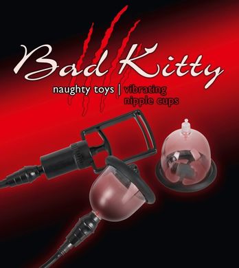 Вакуумні вібро-помпи Bad Kitty Vibrating Nipple Cup Nippelsauger купити в sex shop Sexy