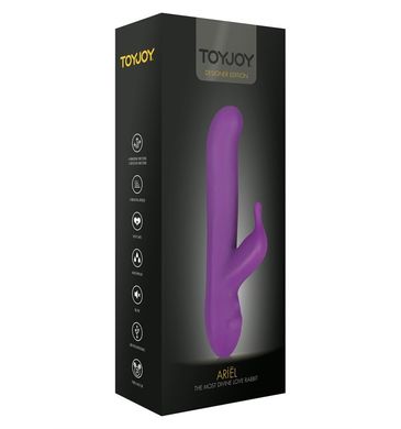 Перезаряджається вібратор Ariel Rabbit Vibrator Purple купити в sex shop Sexy