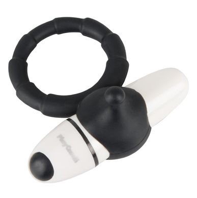 Эрекционное вибро-кольцо Swirly Pop Black Penisring купить в sex shop Sexy
