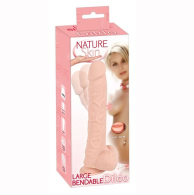 Великий фалоімітатор Nature Skin Large Dildo купити в sex shop Sexy