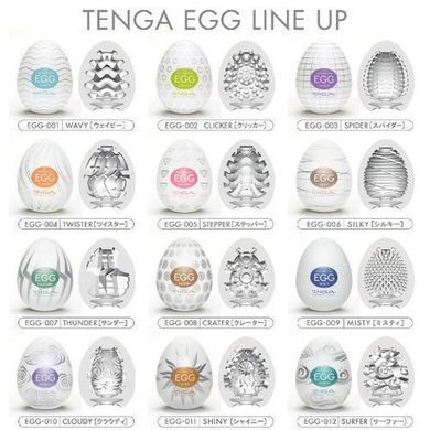 Мастурбатор Tenga Egg Wavy купити в sex shop Sexy