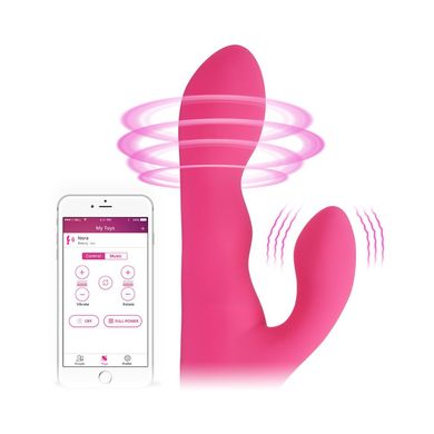 Вибратор для пар со смарт-приложением Lovense Nora купить в sex shop Sexy