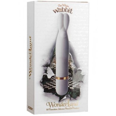 Коллекционный вибратор WonderLand The White Wabbit Vibe купить в sex shop Sexy