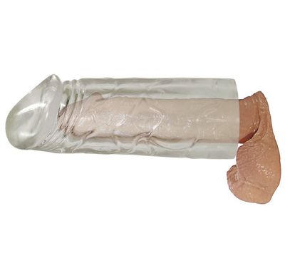 Увеличивающая насадка на пенис Rebel Mega Dick Sleeve купить в sex shop Sexy