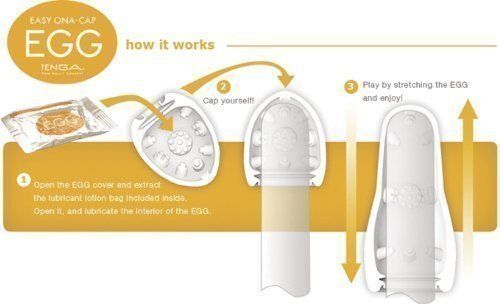 Мастурбатор Tenga Egg Wavy купити в sex shop Sexy