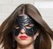 Кожаная маска Scappa Cabaret с цепочками купить в секс шоп Sexy