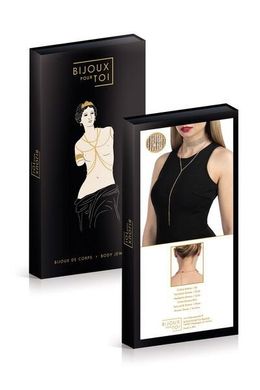Кольє зі стразами Bijoux Pour Toi - Emma Gold купити в sex shop Sexy