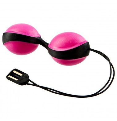 Вибро-шарики управляемые смартфоном Vibratissimo Duoball Charger Pink/Black купить в sex shop Sexy