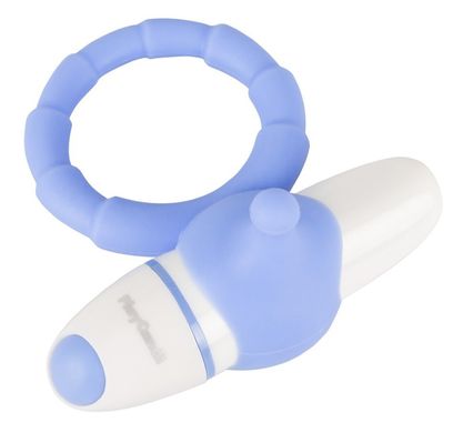 Ерекційне вібро-кільце Swirly Pop Blue Penisring купити в sex shop Sexy