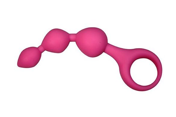 Анальні кульки Triball Pink купити в sex shop Sexy