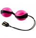 Вибро-шарики управляемые смартфоном Vibratissimo Duoball Charger Pink/Black купить в секс шоп Sexy