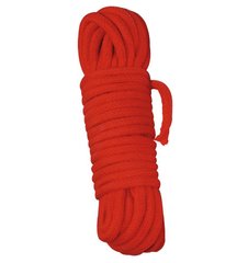 Бондажная мотузка Shibari Bondage Red 10 м. купити в sex shop Sexy