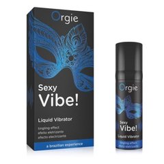 Возбуждающий гель Orgie Sexy Vibe! Liquid Vibrator 15 мл купить в sex shop Sexy