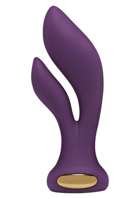 Перезаряджається вібратор Aura Double Lovelight Purple купити в sex shop Sexy