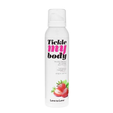 Масажна піна Love To Love Tickle My Body Strawberry 150 мл купити в sex shop Sexy