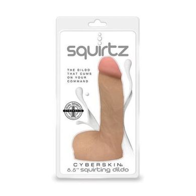 Фаллоимитатор с эякуляцией Squirtz CyberSkin 8.5 Squirting Dildo купить в sex shop Sexy