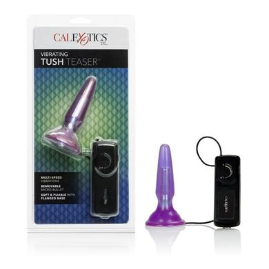 Анальная пробка с вибрацией Tush Teasers Purple купить в sex shop Sexy