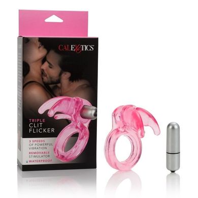 Ерекційне вібро-кільце Triple Clit Flicker купити в sex shop Sexy