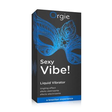 Возбуждающий гель Orgie Sexy Vibe! Liquid Vibrator 15 мл купить в sex shop Sexy