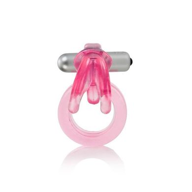 Эрекционное вибро-кольцо Triple Clit Flicker купить в sex shop Sexy