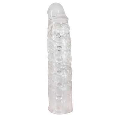 Збільшує насадка на пеніс XTension Sleeve Transparent купити в sex shop Sexy