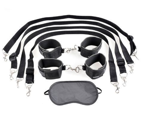 Бондажный набор для кровати Fetish Fantasy Series Cuff & Tether Set купить в sex shop Sexy