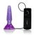 Анальная пробка с вибрацией Tush Teasers Purple купить в sex shop Sexy