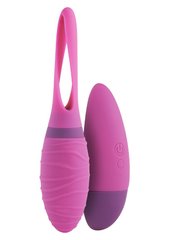 Виброяйцо с ДУ вибро-пультом Helix Remote Vibrating Egg Pink купить в sex shop Sexy