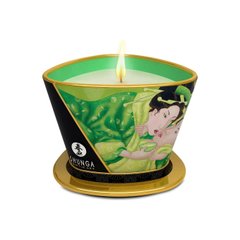 Массажная свеча Shunga MASSAGE CANDLE - Exotic Green Tea (170 мл) купити в sex shop Sexy
