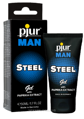 Гель для пениса массажный pjur MAN Steel Gel 50 ml купити в sex shop Sexy