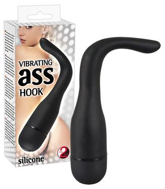 Гнучкий анальний вібратор Vibrating Ass Hook купити в sex shop Sexy