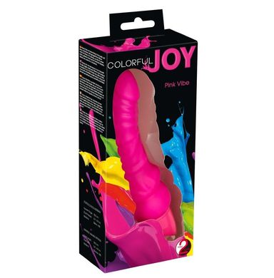 Реалістичний вібратор Corolful Joy Pink Vibe купити в sex shop Sexy