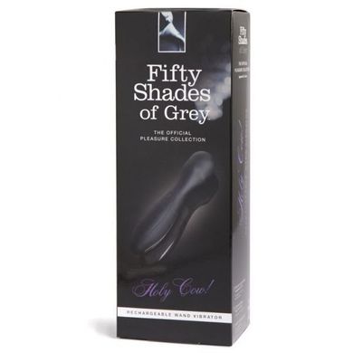 Вібромасажер Fifty Shades of Grey Holy Cow Rechargeable Wand Vibrator купити в sex shop Sexy